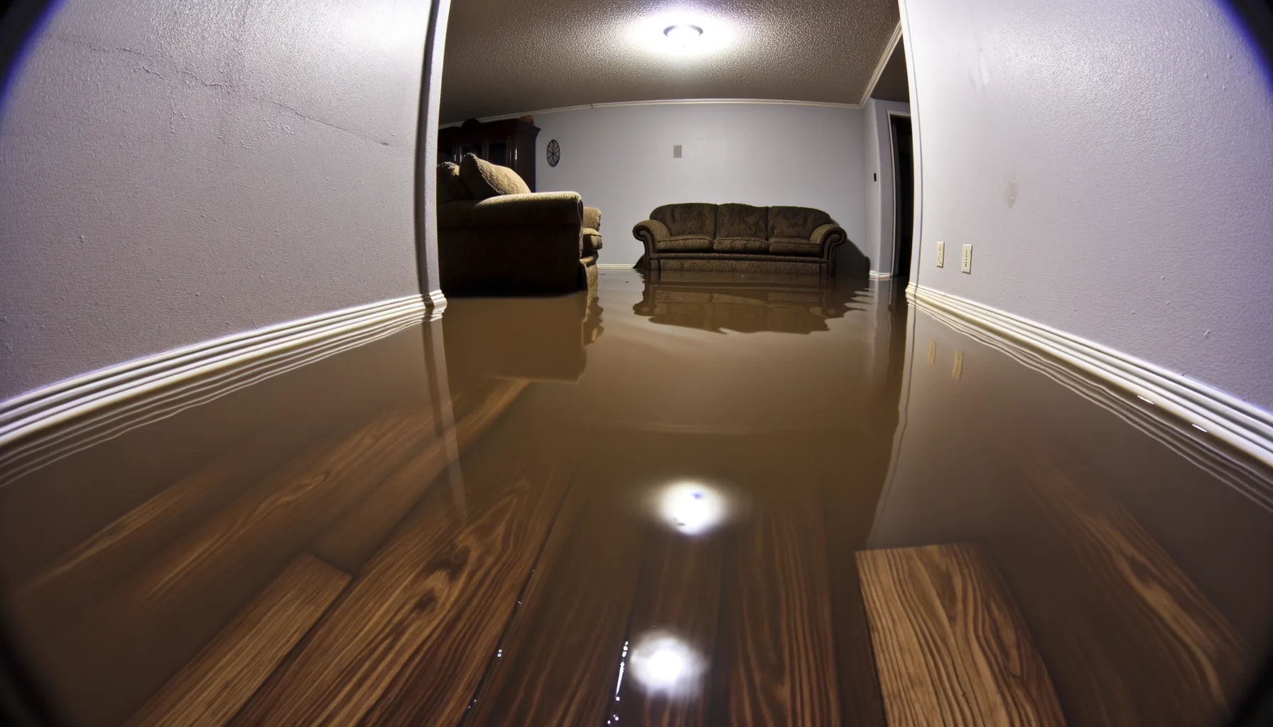 Kitchen Water Damage