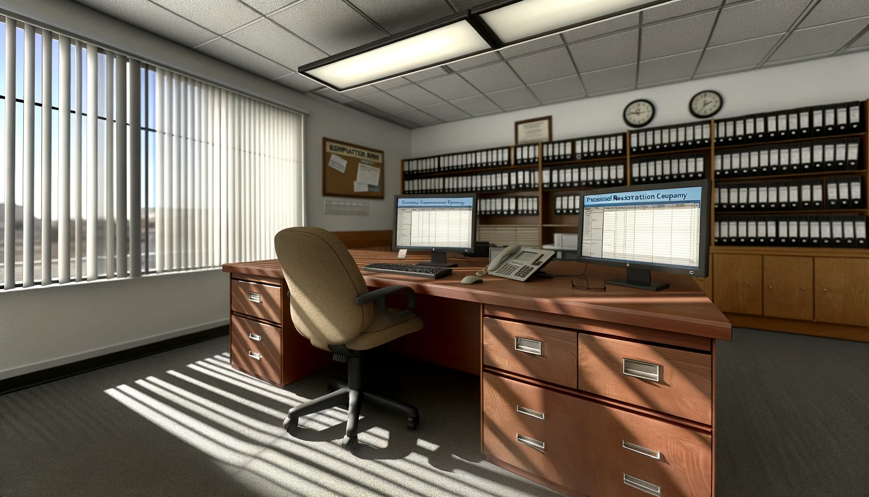 Water damage restoration service