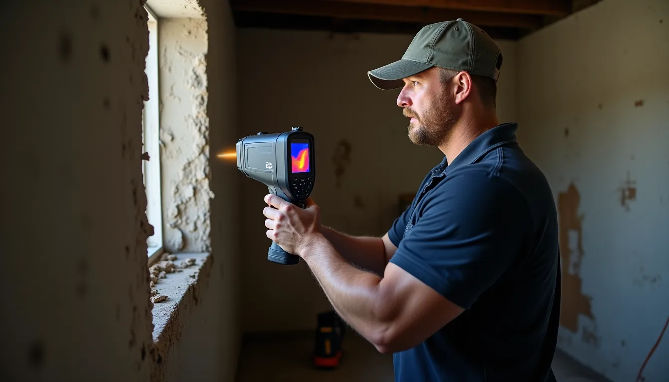 Water damage restoration service