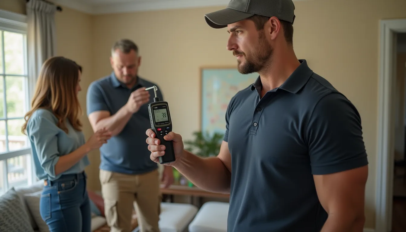 Water damage restoration service